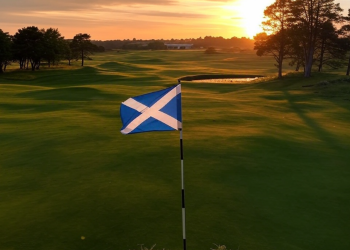 Golf in Scozia: lieve calo di soci nel 2024, ma cresce il numero dei giovani giocatori