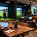 Lavorare e giocare a golf nello stesso posto: il nuovo modello di club che unisce simulatori e coworking